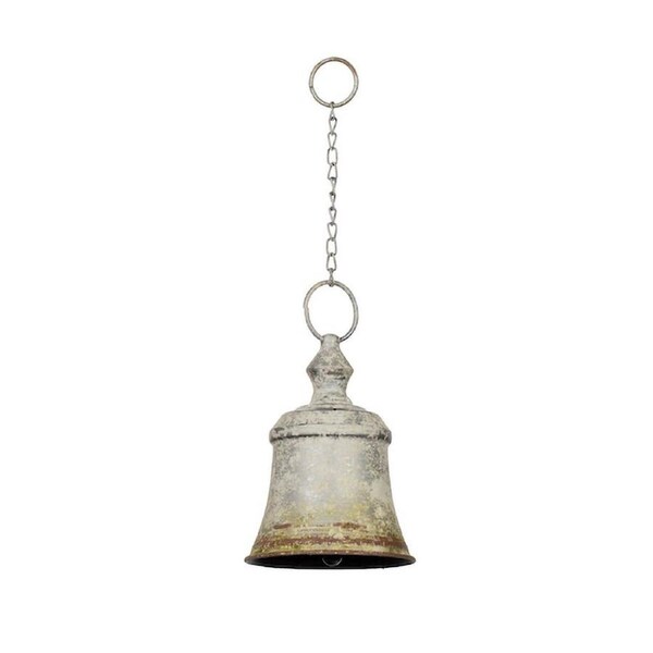 Mossy Squat Zinc Bell - Alfresco Gardenware