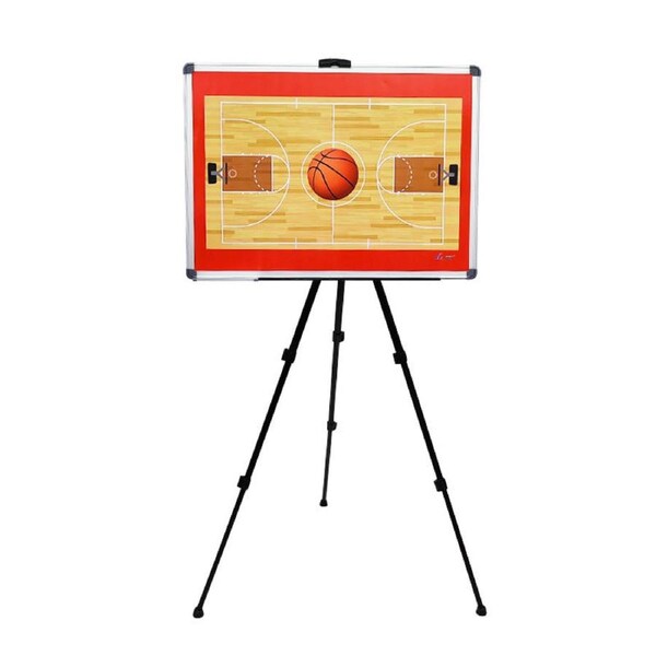 Basketball Marker Board Floor-standing Basketball Coach Demo Board Icon Board Magnetic Erasable Coaches Strategy Clipboard Big size