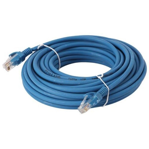 15m CAT 5e UTP Patch Cable - Blue
