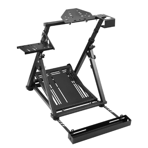 Racing Simulator Wheel Stand Flight Upgraded Sim Cockpit Foldable Gaming Steering Accessories Logitech Thrustmaster