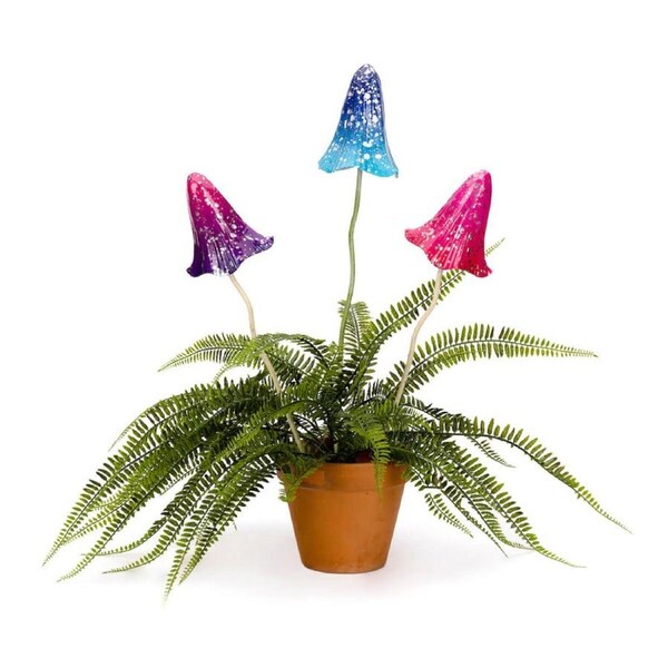 Fairy Toadstool Stakes - set of 3 - Alfresco Gardenware