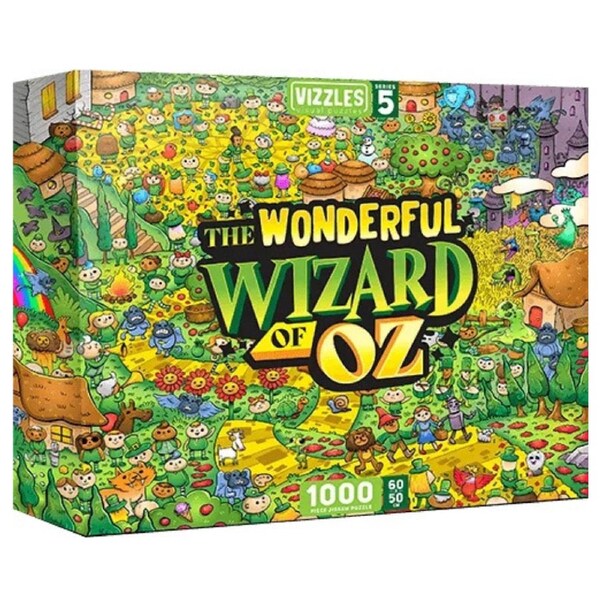 Vizzles The Wonderful Wizard Of Oz 1000 Piece Jigsaw Puzzle
