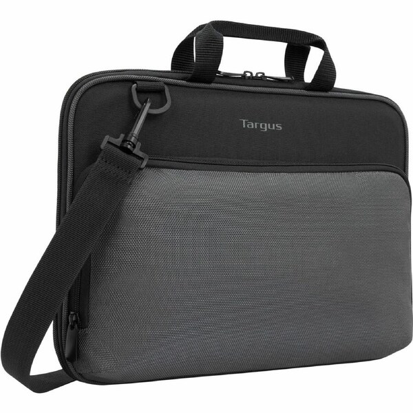 Targus Work-in Essentials TED007GL Carrying Case for 33 cm (13") to 35.6 cm (14") Chromebook, Notebook - Black/Grey - Scuff Resistant Interior - Poly