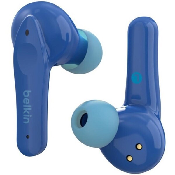 Belkin SOUNDFORM Nano True Wireless Earbud Stereo Earset - Blue - Binaural - In-ear - 1000 cm - Bluetooth