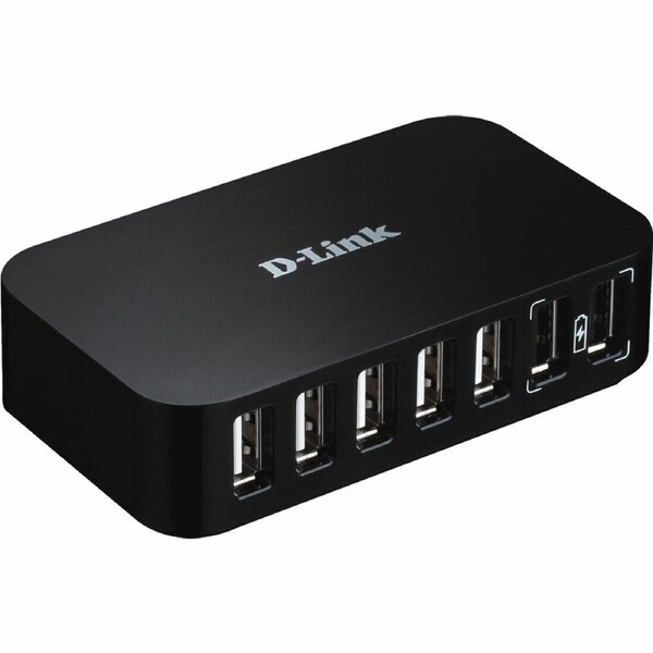 D-Link DUB-H7 USB Hub - USB - External - 7 Total USB Port(s) - 7 USB 2.0 Port(s) - Mac