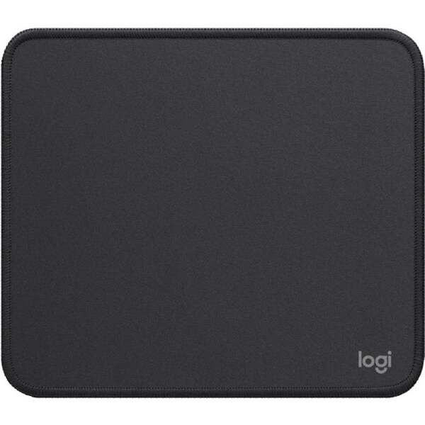 Logitech Studio Series Mouse Pad - 200 mm x 230 mm Dimension - Graphite - Polyester - Anti-fray, Spill Resistant, Anti-slip