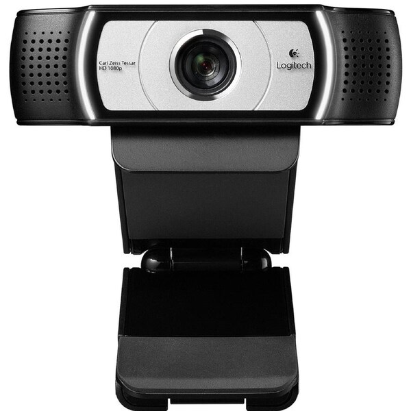 Logitech C930e Webcam - 30 fps - USB 2.0 - 1920 x 1080 Video - Auto-focus - 4x Digital Zoom - Microphone