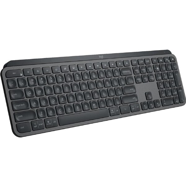 Logitech MX Keys for Business Keyboard - Wireless Connectivity - English (US) - Graphite - MX Keyswitch - Bluetooth - 10 m - 108 Key(s) - PC, Mac