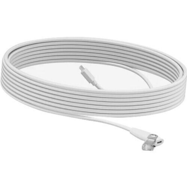 Logitech 10 m Audio Cable for Microphone, Video Conferencing System, Audio Device - First End: 1 x Microphone - Male - Second End: 1 x Microphone - -