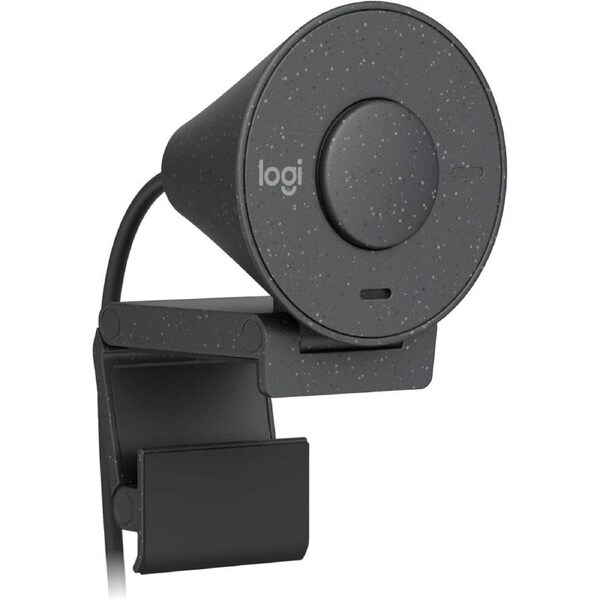 Logitech BRIO 300 Webcam - 2 Megapixel - 30 fps - Graphite - USB Type C - 1920 x 1080 Video - Fixed Focus - 70° Angle - 1x Digital Zoom - -