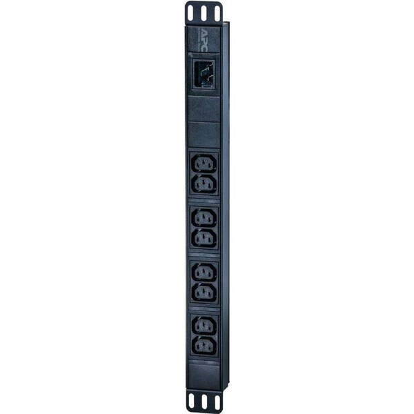 APC by Schneider Electric Easy Basic Rack EPDU1016B PDU - Basic - IEC 60320 C20 - 8 x IEC 60320 C13 - 16 A - 230 V AC Input - 208 V AC Output - 1U -