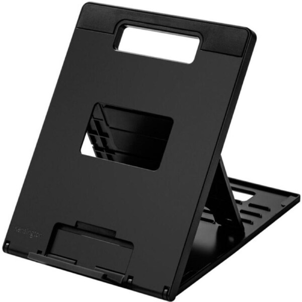 Kensington Easy Riser Cooling Stand - Upto 35.6 cm (14") Screen Size Notebook, Tablet Support - Black - Silicone Feet