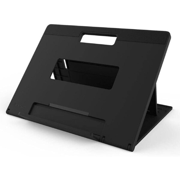 Kensington Easy Riser Go Height Adjustable Notebook Stand - TAA Compliant - Up to 43.2 cm (17") Screen Support - Textured - Black