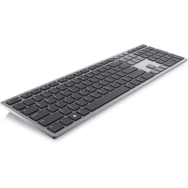 Dell Multi-Device Wireless Keyboard US English - KB700 - Retail Packaging - Scissors Keyswitch - Bluetooth/RF - 5 - 2.40 GHz Mute, Volume Down, Up -