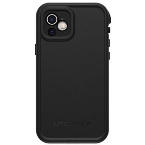 LifeProof FR Case for Apple iPhone 12 Smartphone - Black - Retail - Water Proof, Drop Proof, Dirt Proof, Snow Proof, Debris Proof - Plastic