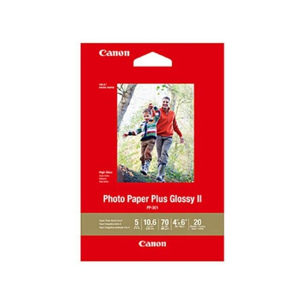 Canon Photo Paper Plus Photo Paper - 102 mm x 152 mm - 275 g/m Grammage - Glossy - 20 / Pack
