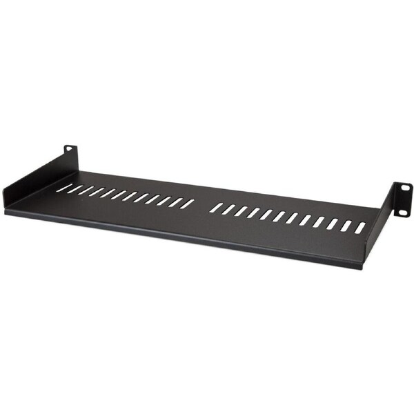 StarTech.com 1U Vented Server Rack Cabinet Shelf - Fixed 7in Deep Cantilever Rackmount Tray for 19" Data/AV/Network Enclosure w/