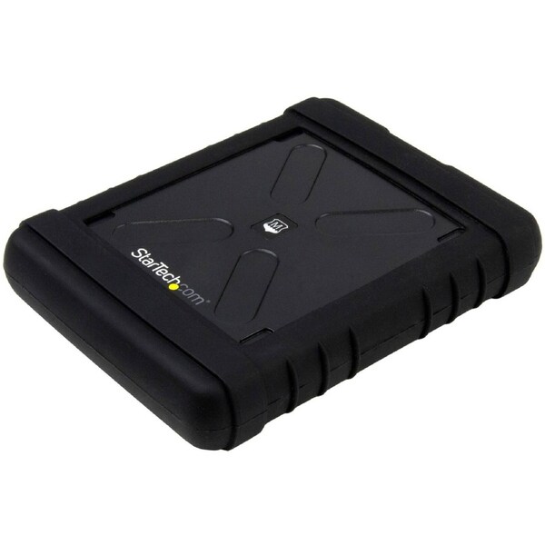 StarTech.com Drive Enclosure SATA - USB 3.0 Micro-B Host Interface - UASP Support External - Black - Hot Swappable Bays - 1 x HD