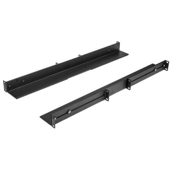 StarTech.com 1U 19" Server Rack Rails 24-36" Adjustable Depth /Universal 4 Post Network/Server/UPS Equipment Mounting Rack Mount Rail Kit - Steel