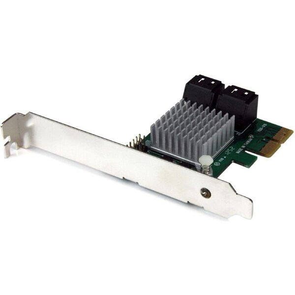 StarTech.com SATA Controller - Serial ATA/600 - PCI Express 2.0 x2 - Low-profile - Plug-in Card - TAA Compliant - RAID Supported