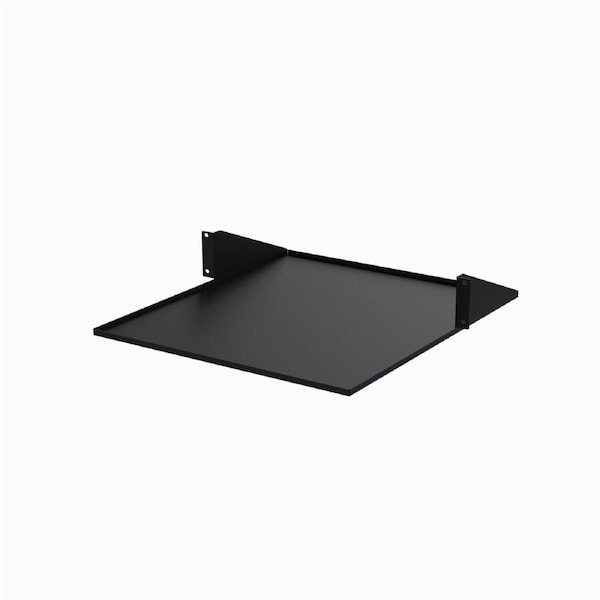 StarTech.com 2U 19" 2-Post Network Rack Shelf 20in Deep Center Mount Cantilever Tray Rackmount for AV/Data Equipment 75lb Capaci