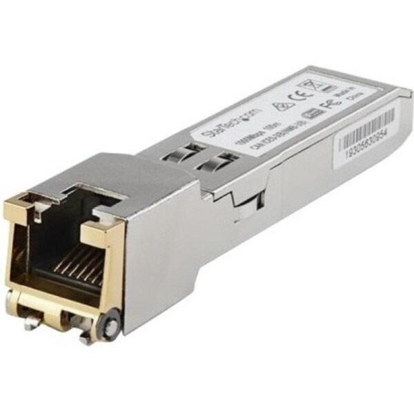 StarTech.com GLCTEST SFP (mini-GBIC) - 1 x RJ-45 1000Base-T LAN - For Data Networking - Twisted PairGigabit Ethernet - 1000Base-