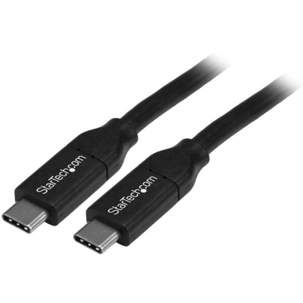 StarTech.com 4m USB C Cable with Power Delivery (5A) - M/M - USB 2.0 - USB-IF Certified - USB 2.0 Type C Cable - Power USB-C dev