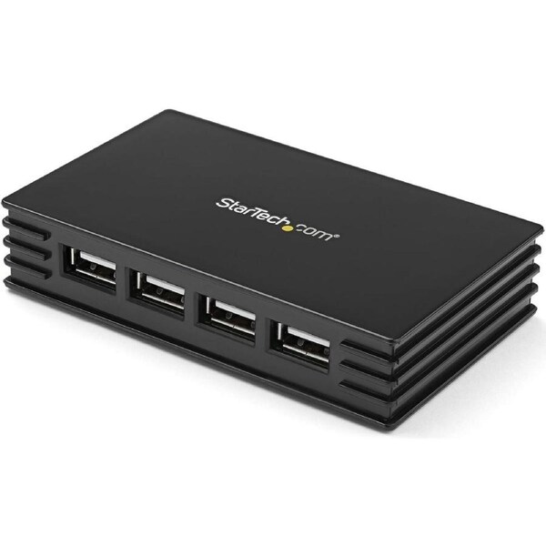StarTech.com USB Hub - USB - 480 MB/s - External - Black - 7 Total USB Port(s) - 7 USB 2.0 Port(s) - PC, Mac