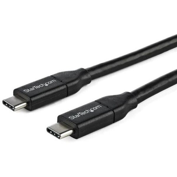 StarTech.com 1m 3 ft USB C to USB C Cable w/ 5A PD - M/M - USB 2.0 - USB-IF Certified - USB Type C Cable - USB C Charging Cable