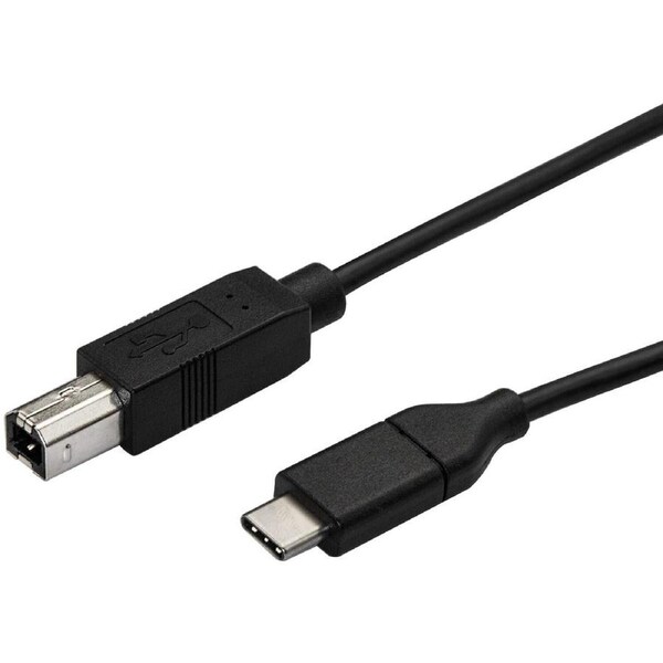 StarTech.com 3m 10 ft USB C to USB B Printer Cable - M/M - USB 2.0 - USB C to USB B Cable - USB C Printer Cable - USB Type C to