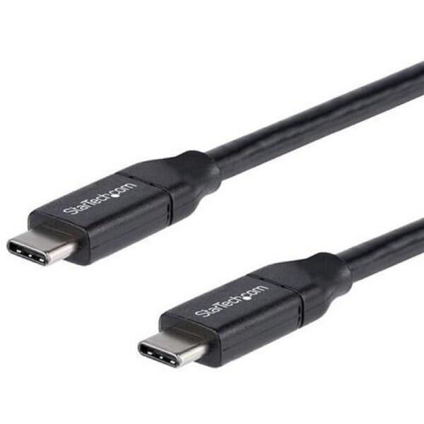 StarTech.com 2m 6 ft USB C to USB C Cable w/ 5A PD - M/M - USB 2.0 - USB-IF Certified - USB Type C Cable - USB C Charging Cable