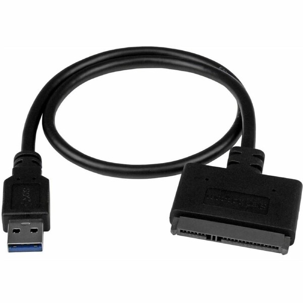 StarTech.com USB 3.1 (10Gbps) Adapter Cable for 2.5" SATA SSD/HDD Drives - Connect a 2.5" SATA SSD/HDD to your computer using th