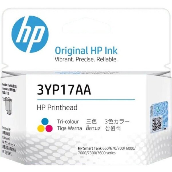 HP 3YP17AA Original Inkjet Printhead - Tri-colour - 1 Pack - 2400 Pages