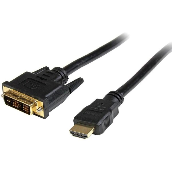 StarTech.com 2m High Speed HDMI® Cable to DVI Digital Video Monitor - M/M - Connect an HDMI-enabled output device to a DVI-D