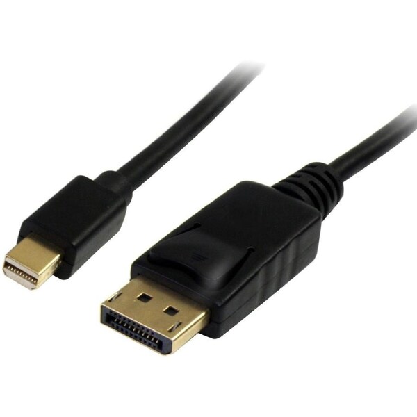 StarTech.com 1m (3ft) Mini DisplayPort to DisplayPort 1.2 Cable, 4K x 2K mDP to DisplayPort Adapter Cable, Mini DP to DP Cable f