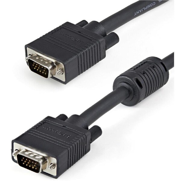 StarTech.com 3m Coax High Resolution Monitor VGA Video Cable - HD15 to HD15 M/M - 3 meter VGA Cable - 3m VGA Cable - First End: