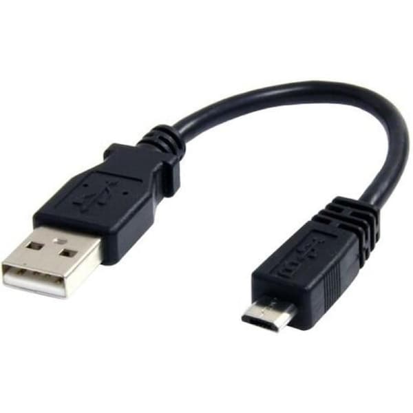 StarTech.com 6in Micro USB Cable - A to Micro B - Cable for Camera, PDA, Cellular Phone, Tablet, GPS Receiver, Digital Camera, S