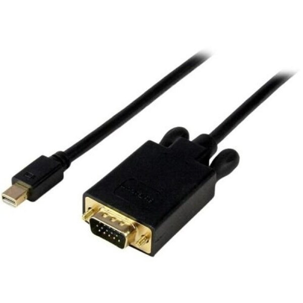 StarTech.com 6ft Mini DisplayPort to VGA Cable, Active Mini DP to VGA Adapter Cable, 1080p, mDP 1.2 to VGA Monitor/Display Conve