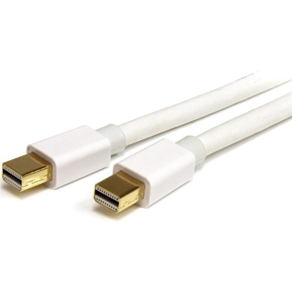 StarTech.com 3ft (1m) Mini DisplayPort Cable, 4K x2K Ultra HD Video, Mini DisplayPort 1.2 Cable, Mini DP Cable for Monitor, Whit