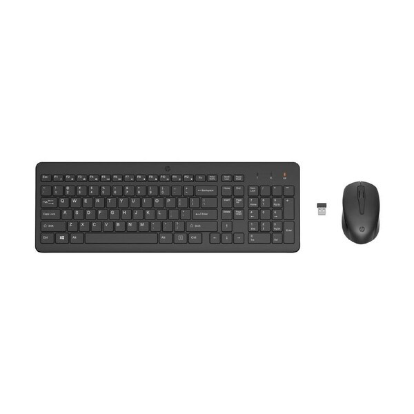 HP 150 Keyboard & Mouse - USB Type A Cable Keyboard - USB Type A Cable Mouse - Compatible with PC