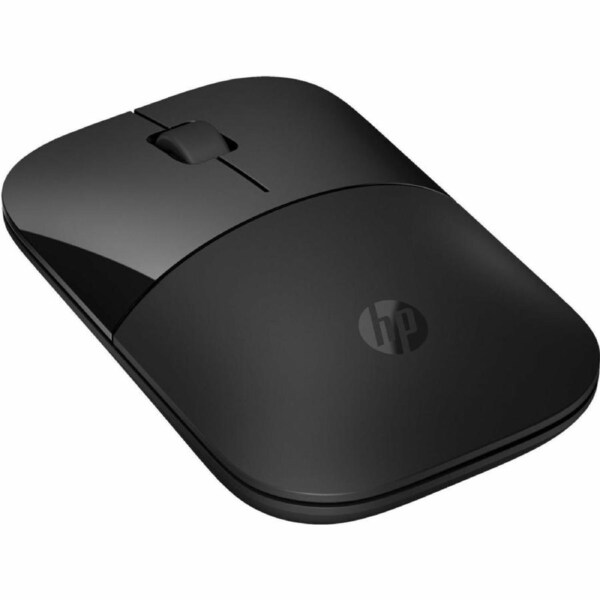 HP Z3700 Mouse - Bluetooth/Radio Frequency - USB Type A - Optical - 3 Button(s) - Black - Wireless - 2.40 GHz - 1600 dpi - Scroll Wheel - Symmetrical