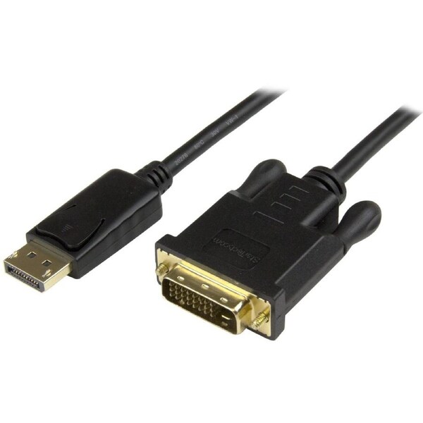 StarTech.com DisplayPort to DVI Converter Cable - DP to DVI Adapter - 3ft - 1920x1200 - Cable for Video Device, Monitor, Project