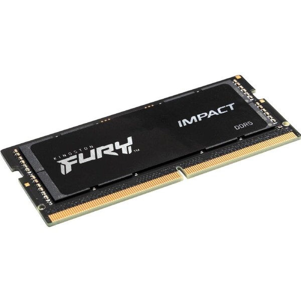 Kingston FURY Impact RAM Module for Notebook - 16 GB (1 x 16GB) - DDR5-5600/PC5-44800 DDR5 SDRAM - 5600 MHz Single-rank Memory - CL40 - 1.10 V - - -