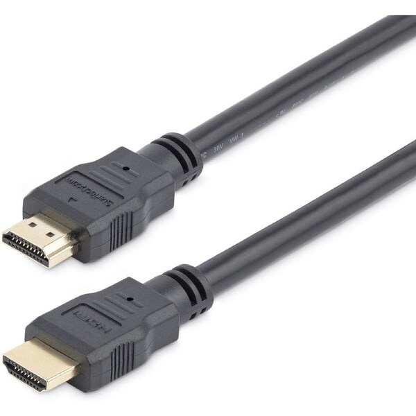 StarTech.com 0.3m (1ft) Short High Speed HDMI Cable - Ultra HD 4k x 2k HDMI Cable - HDMI to HDMI M/M - First End: 1 x 19-pin HDMI Digital Audio/Video