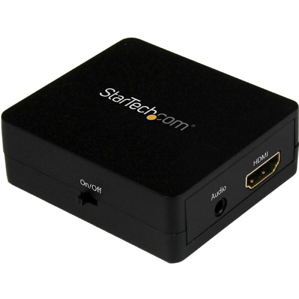 StarTech.com Signal Extractor - Functions: Audio Extraction - 1920 x 1080 - Full HD - HDMI - USB - Audio Line Out - 1 Pack