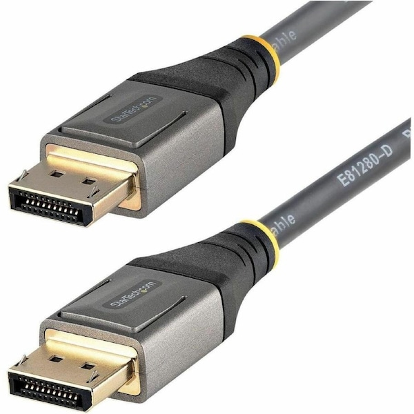 StarTech.com 3ft (1m) VESA Certified DisplayPort 1.4 Cable, 8K 60Hz HDR10, UHD 4K 120Hz Video, DP to DP Monitor Cord, DP 1.4 Cab