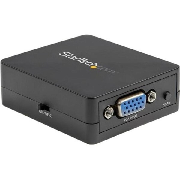 StarTech.com Signal Converter - External - Functions: Signal Conversion - VGA - 1920 x 1080 - NTSC, PAL - S-Video - S-Video - Co