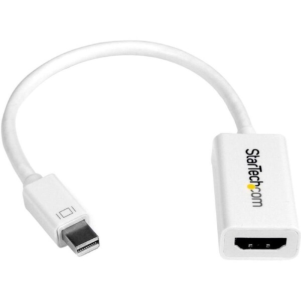 StarTech.com Mini DisplayPort to HDMI Adapter, Active Mini DP to HDMI Video Converter for Monitor/Display, 4K 30Hz, mDP to HDMI