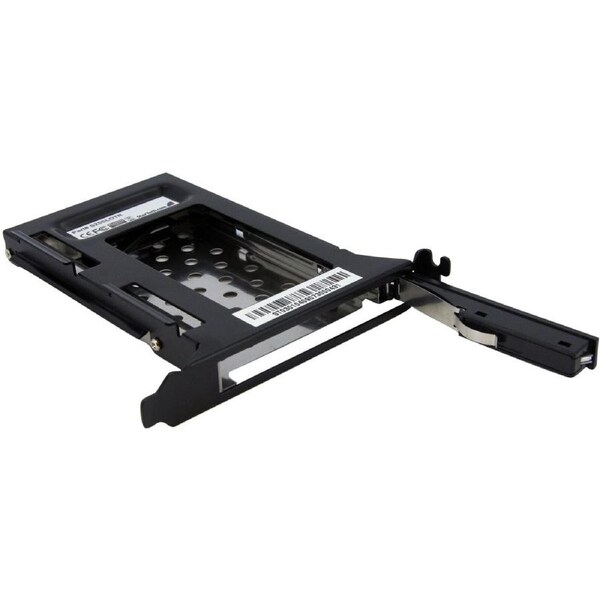 StarTech.com Drive Slot Adapter SATA/600 - Serial ATA/600 Host Interface Internal - Black - 1 x HDD Supported - 1 x SSD Supporte
