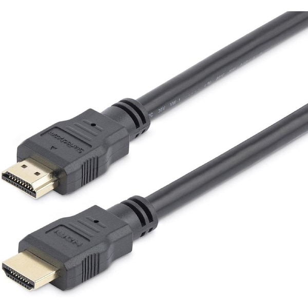 StarTech.com 1.6ft/50cm HDMI Cable, 4K High Speed HDMI Cable with Ethernet/Ultra HD 4K 30Hz Video, HDMI 1.4 Cable/HDMI Monitor C